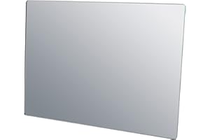 Marketing Holders Acrylic Mirror Sheet 8.5" x 11" Replacement DIY Frameless Lucite Tile Portable Lightweight Flat with Rounded Corners for Kids Rooms Dance Studios and Gyms