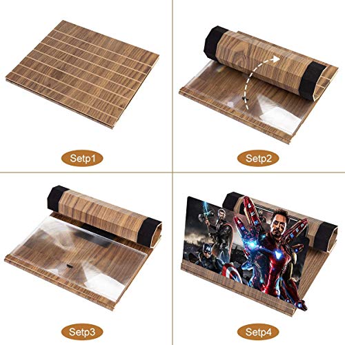 Mobile Phone Screen Magnifier Magnify Phone Screen with Bluetooth