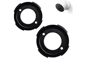 TEYOUYI Wall Mount for Google Nest Camera Replacement Part, Black, 2PCS