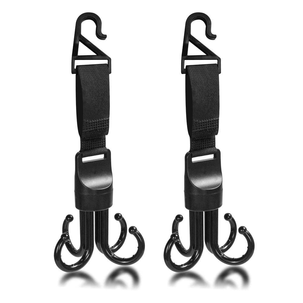 Stroller pram Hooks Buggy Clips for Hanging Bags Hand Bags Toys Universal Hooks for car Travel Wheelchair