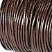 The Beadsmith Leather Cord – Brown – .5mm Spool – 5 Yards/1.52 Meters – Indian Leather Thong Ideal for Braiding, Beading, Necklaces, Fine Lacing, Hair Accessories & DIY Jewelry Making