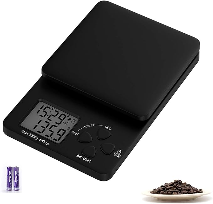 KNIGTHSPED Digital Hand Drip Coffee Scale Precision Sensors Weight with