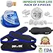 Complete Snoring Solution - 5 in 1 - Snore Mouthpiece, 4 Sets Nasal Dilators, Chin Strap, Sleeping Mask & Ear Plugs - Stop Snoring & Teeth Grinding with Anti Snoring Devices - Snore aid by DAN n RAK