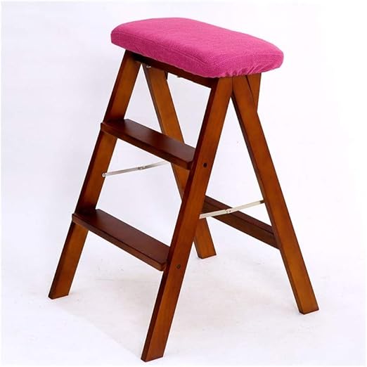 Amazon Com Zkkwll Wooden Step Ladder 2 Step Ladder Wooden