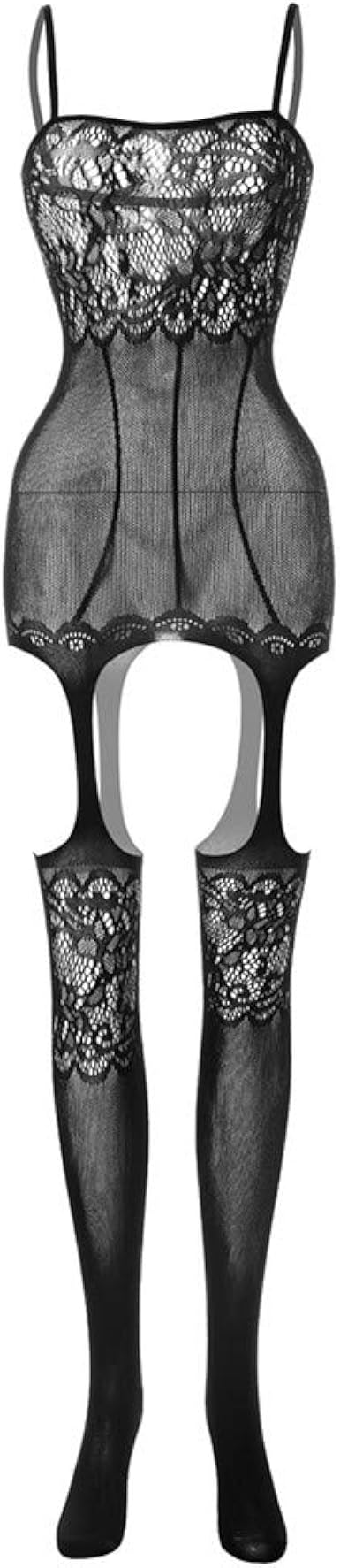 Body Donna Sexy A Rete - Lingerie Collant, Bodystocking Sensuale