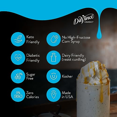 DAVINCI GOURMET SUGAR-FREE BANANA SYRUP, 25.4 FLUID OUNCES (PACK OF 1)