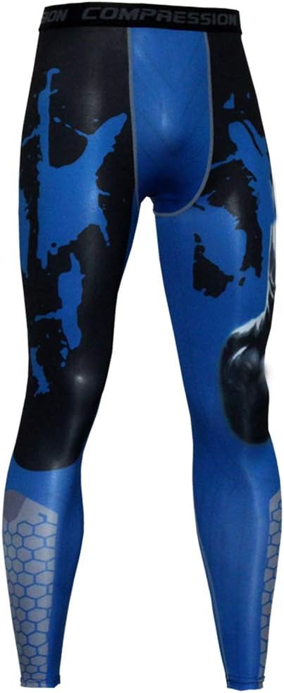 NATURET Compression Pants Baselayer Running Yoga Mens Sports Cool Dry Shaper Gym Workout Leggings Athletic