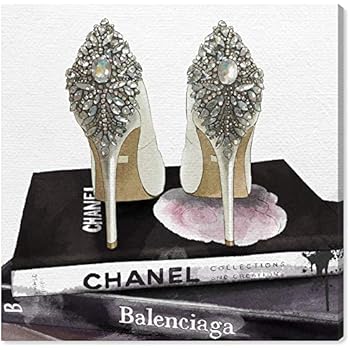 The Oliver Gal Artist Co. Fashion and Glam Wall Art Canvas Prints 'My Trophies' Home Décor, 12