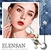 Earrings for Women Dangle Stud Drop Crystal Earrings Asymmetry Star Moon Earrings