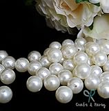 Craft and Party Pearl 1-Lbs loose beads vase filler (18mm, Ivory)