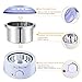 500ml Adjustable Temperature Wax Heater + Lavender Hard Wax Beans Hair Removal Tool Kits Used for Facial Armpits Hands Legs Bikini Line Depilatory (Lavender)