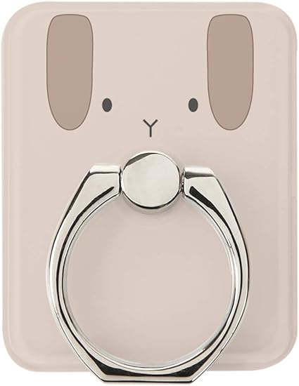 Amazon スマホリング 携帯リング 犬 うさぎ 顔 動物 アニマル柄 キャラ イラスト 360度回転 落下防止 スタンド機能 指輪型 ホールドリング ホールドリング 通販