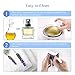 Wax Warmer Hair Removal Kit Electric Wax Melter Hot Wax Warmer Brazilian Wax Kit with 4 Different Flavors Wax Beans and 10 Wax Applicator Sticks for Women and Men