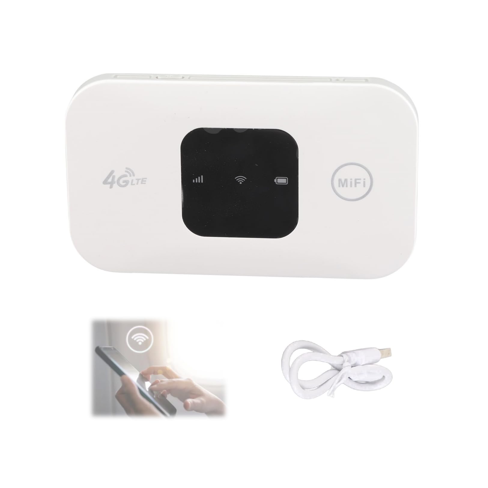 Wireless Network Router, Portable 4G WiFi Router, Mobile Hotspot for Home Office Travel