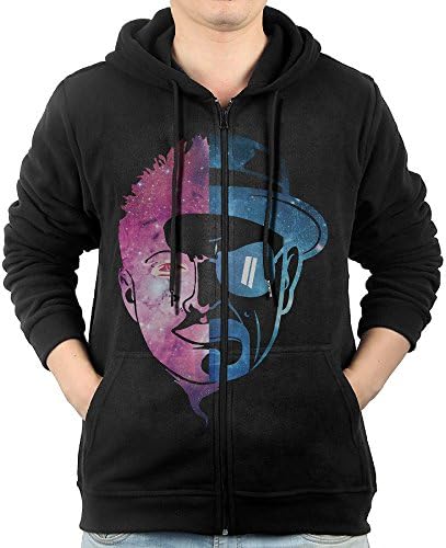 Dkoignd Casual Mens Bad Walter Jesse Graphic Full-Zip Sweatshirt Hoodie Jacket Medium