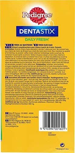 Dentastix Fresh - Frio para Grand Chien, 112 garrafas para a melhor água (4 x 28 garrafas)