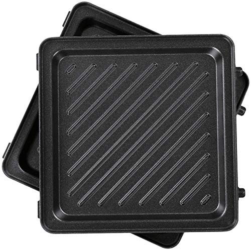 Holstein Housewares HH-09125008E Non-Stick Multi-Maker with Removable Waffle and Grill Plates, Teal/Stainless Steel - Thumbnail 6