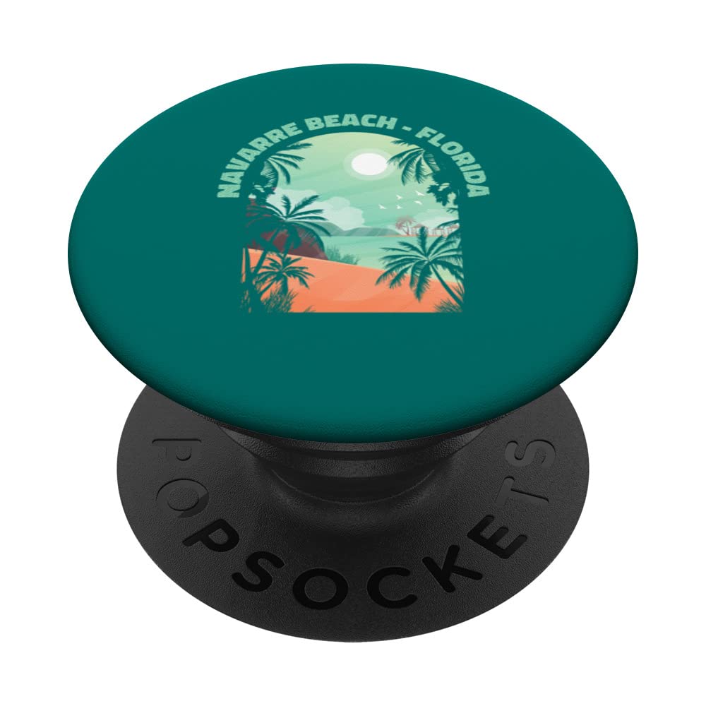 Navarre Beach Souvenir - Florida Reminder PopSockets Swappable PopGrip