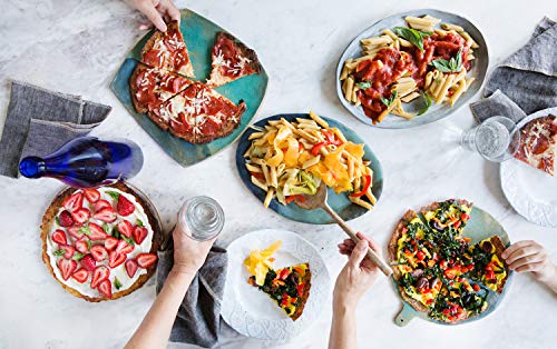 Cali'flour Pizza Crusts & Penne Pasta Bundles - 1 Box of Original Italian Crusts (2 Crusts Total) & 1 Bag of NEW Cali'flour Penne: Cauliflower & Yellow Lentil High-Protein Pasta (Grain Free)