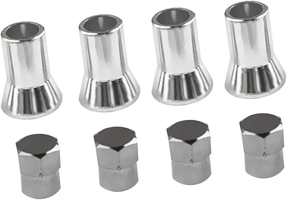 Amazon 8個 Tpms タイヤ バルブステム キャップ スリーブ カバー トップキャップ エアバルブキャップ 車 バイク