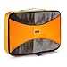 PRO Packing Cubes  Lightweight Travel - Packing for Carry-on Luggage, Suitcase and Backpacking Accessories Set, Sunset Orange - 1x Large