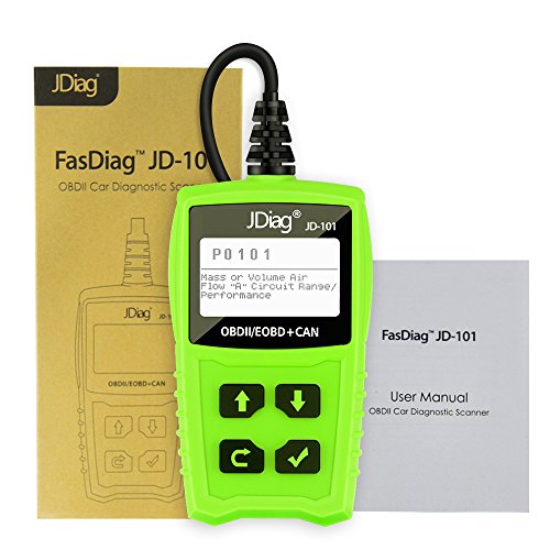 OBDII Code Reader JD101 OBD2 Car Scanner Engine Fault Codes Diagnostic Scan Tool