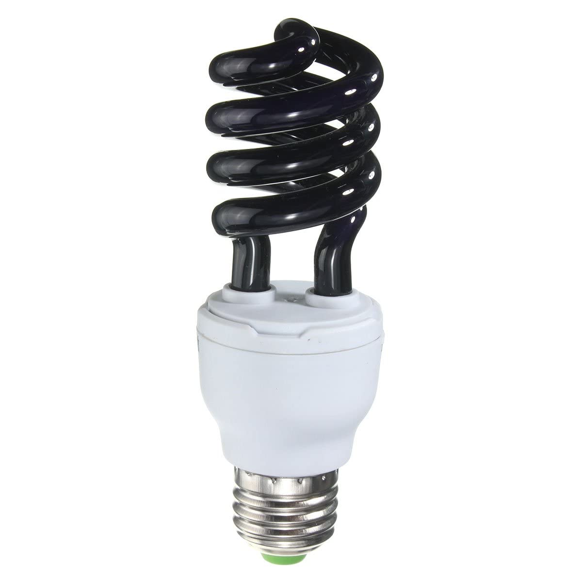 MASUNN Uv Ultraviolet Spiral Low Energy Saving Cfl Light Bulb E27 Screw Black Light Bulb - 30W