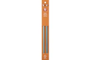 Boye 14-Inch Aluminum Single Point Knitting Needles, Size 10