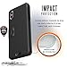 URBAN ARMOR GEAR UAG iPhone Xs Max [6.5-inch Screen] Metropolis Feather-Light Rugged Folio [Black] Military Drop Tested iPhone Card Case