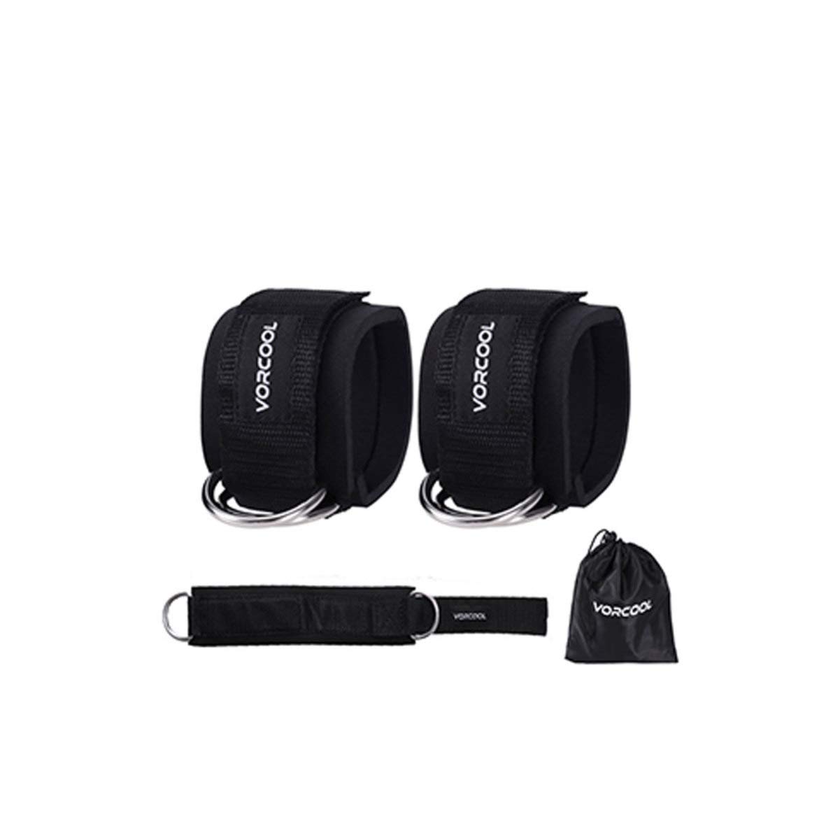 VORCOOL 2pcs Ankle Strap Sport Ankle Strap Leg Training Protection for Leg Exercises Weightlifting Fitness Exercises