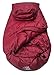 Hyke & Byke Shavano 32 F Hiking & Backpacking Sleeping Bag - 3 Season, 650FP Duck Down Sleeping Bag - Ultralight - Maroon - 87in - Long