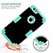 Cozosun iphne xs max Clear case (Blue)