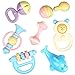 Very nice set of baby rattle toys well made and great quality.