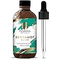 Florona Bergamot Essential Oil 100% Pure & Natural Oil- 4 fl oz, Bergamot Oil for Hair, Oil for Skin Massage Fragrance, Aromatherapy Oil for Diffuser
