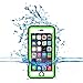 CellEver Waterproof Case for iPhone SE 2020 / iPhone 8 /iPhone 7,4.7-Inch, Clear Waterproof IP68 Certified Shockproof Sandproof Snowproof Full Body Sealed Protective Transparent Cover (Lime Green)