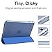 ESR Yippee Trifold Smart Case for iPad mini, Lightweight Trifold Stand Case with Auto Sleep/Wake, Microfiber Lining, Hard Back Cover for iPad mini 1/iPad mini 2/iPad mini 3 (Navy Blue)