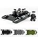 lmoulse Army Men Action Figures Military Base Set Army Toys of WW 2 Plastic Army Men Military Soldier Battle Group Battlefield Accessories Playset with Play Bucket - 300+ Pieces