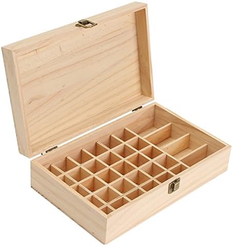 MYAMIA 34 Rejillas De Madera Botellas Caja Organizador ...