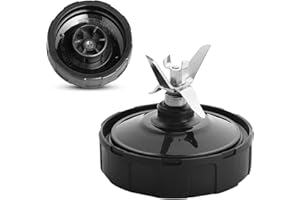 6 Fins Extractor Blade for Nutri Ninja 900W Auto iQ 1000W Blender,for Nutri Ninja Pro BL450C BL451C BL480 BL480D BL481C BL482