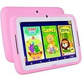 Kids Tablet - 7 inch Kids Edition Tablet with IPS Safety Eye Protection Screen, Android 7.1 WiFi, Camera, Games, Google Play Store, Bluetooth, (A)