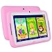 Kids Tablet Android 7.1, 7 Inch, HD Display, Quad Core, Children Tablet, 1GB RAM + 8GB ROM, with WiFi, Dual Camera, Bluetooth, Educational,Touch Screen Kid Mode,Parental Control (D red)