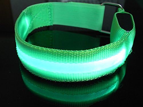 ShineVGift LED Sports Armband Flashing Safety Light for Running, Cycling or Walking At Night Set of 2