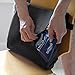 Sillis Memory Foam Back Support Pillows: Office Desk Chair or Car Seat Lumbar Pillow - Rest Cushion to Relieve Lower Back & Muscle Pain with Adjustable Straps - Includes Hot & Cold Gel Pack