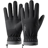 JYGSFCHDC Winter Waterproof Skiing Gloves Women Men Cold Weather Thermal Ski Snow Gloves Windproof Touch Screen Thick Warm Non Slip for Snowboarding Cycling Driving Biking Running Hiking Outdoor Work