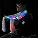 M AOMEIQI LED Scarf, Flashing Light Up Scarf Colorful 6 Mode Rave for Halloween Costume Party Toys Christmas