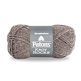Patons Kroy Socks Yarn - (1) Super Fine Gauge - 1.75 oz - Flax - For Crochet, Knitting & Crafting