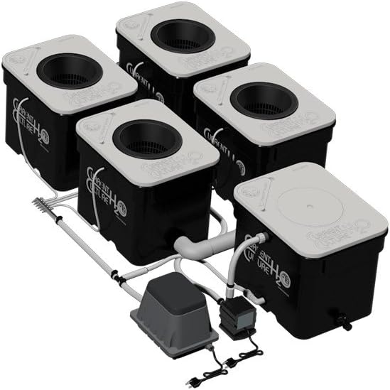 Under Current 4 UC4-4 Site - 8" Net Pots - 8 Gallon Grow Modules - 54 Watts - 120V