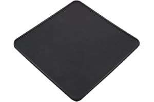 EZEBESTA Coffee Tamper Mat for Portafilter - Silicone Tamping Pad -Espresso Machine Accessories (Black)