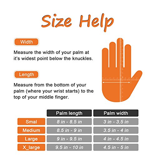 FWPP GL008005L12 Nylon Latex Foam Coated Work Gloves Construction Gloves Pack of 12 Pairs Large Fluorescence Orange