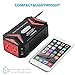 BESTEK Pure Sine Wave 300W Power Inverter DC 12V to AC 110V with 4.2A Dual Smart USB Ports Car Adapter (Black)